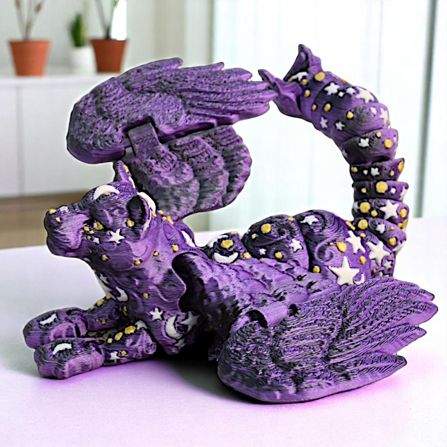 Cosmic Dragon Space Style Exquisite Texture Science Fiction Creative Decorative Ornaments - 5 - CJ