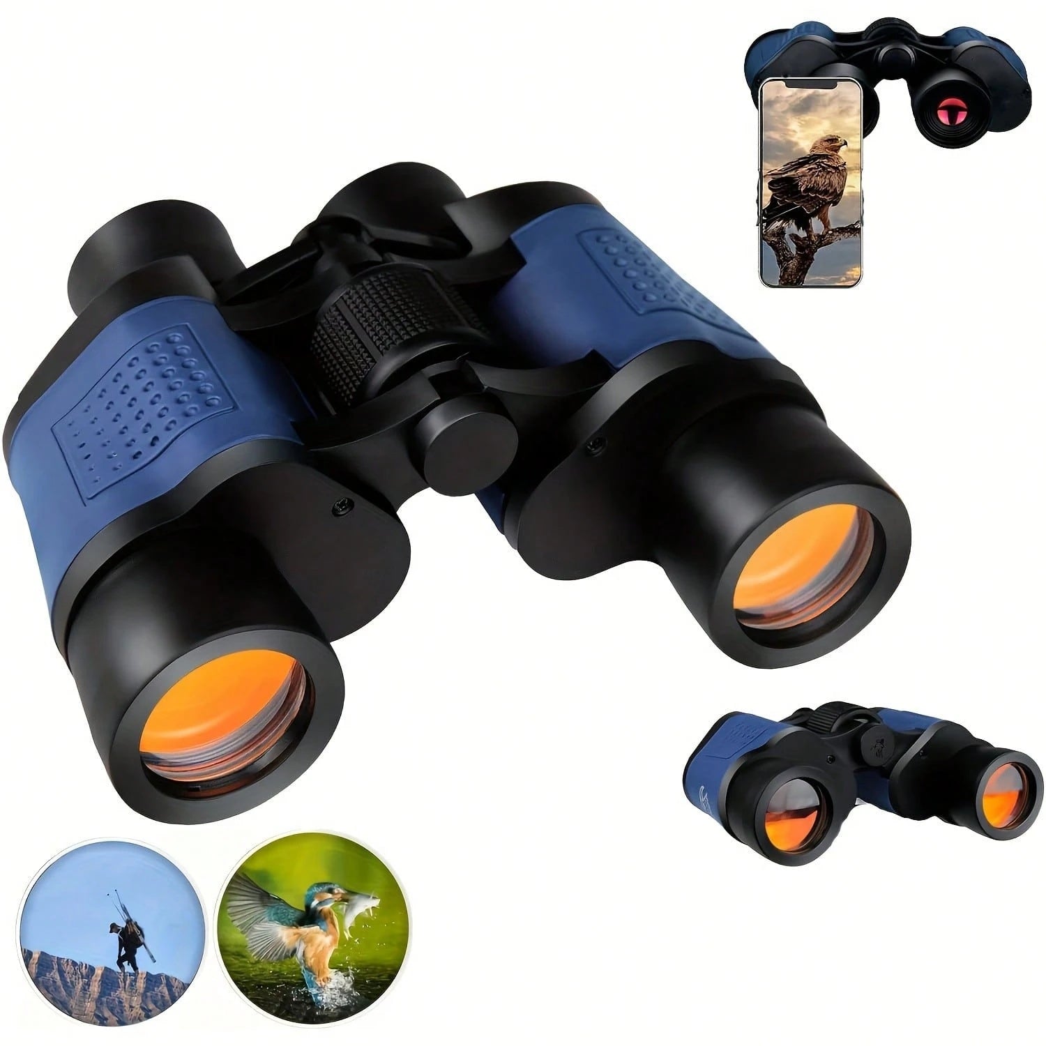1PC Binoculars 60x60 Binoculars With Night Vision, Binoculars High - Powered Telescope Coordinate Hig - 5 - CJ