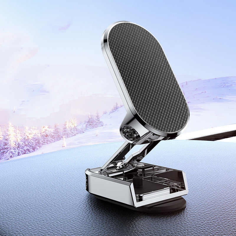 Positioning Alloy Folding Car Holder Magnetic Attraction - 0 - CJ - Silver - Generation1 - CJSJ162124303CX