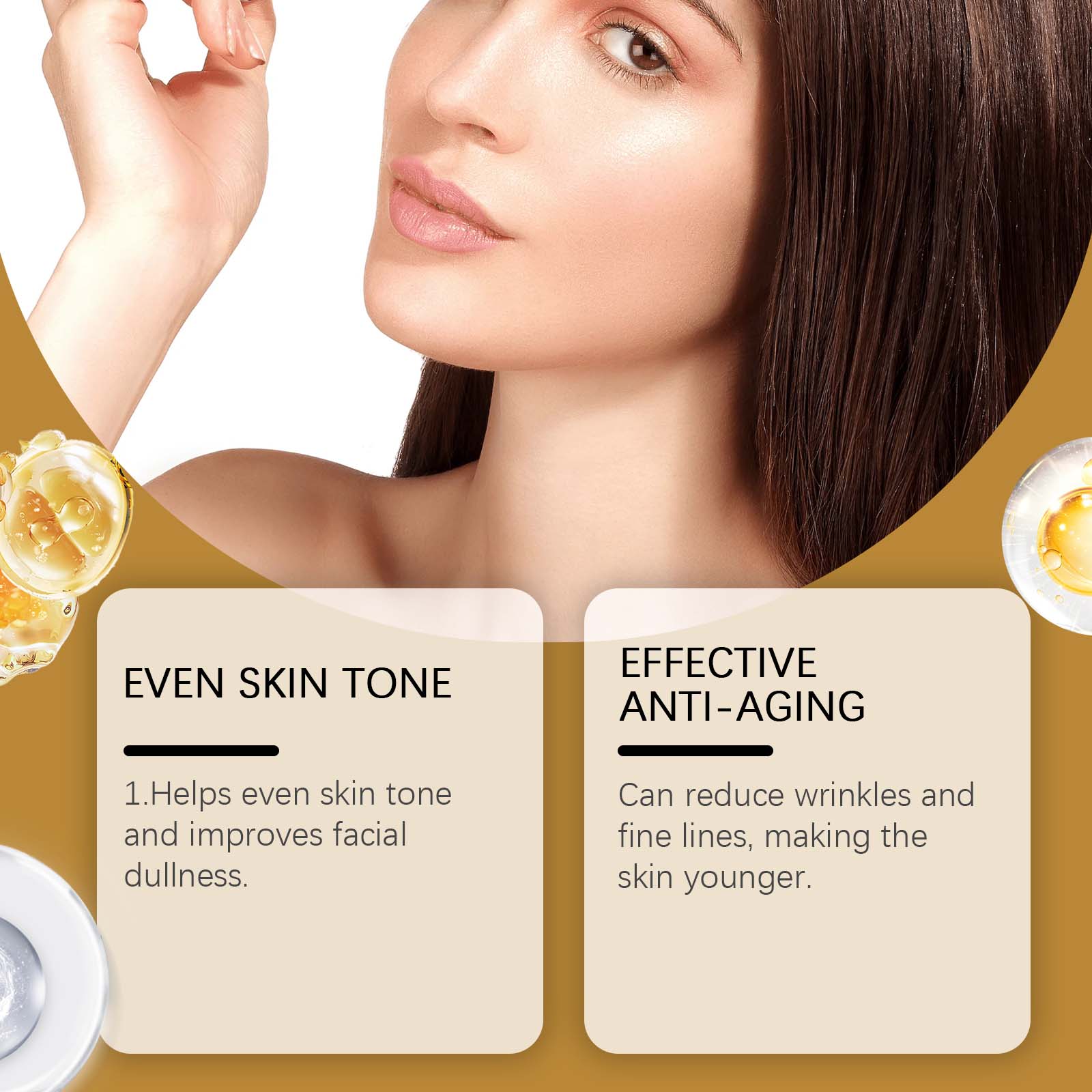 Hoygi Moisturizing Essence, Nourishes And Moisturizes Fine Lines, Improves Pores, Tightens And Moisturizes Skin - 5 - CJ