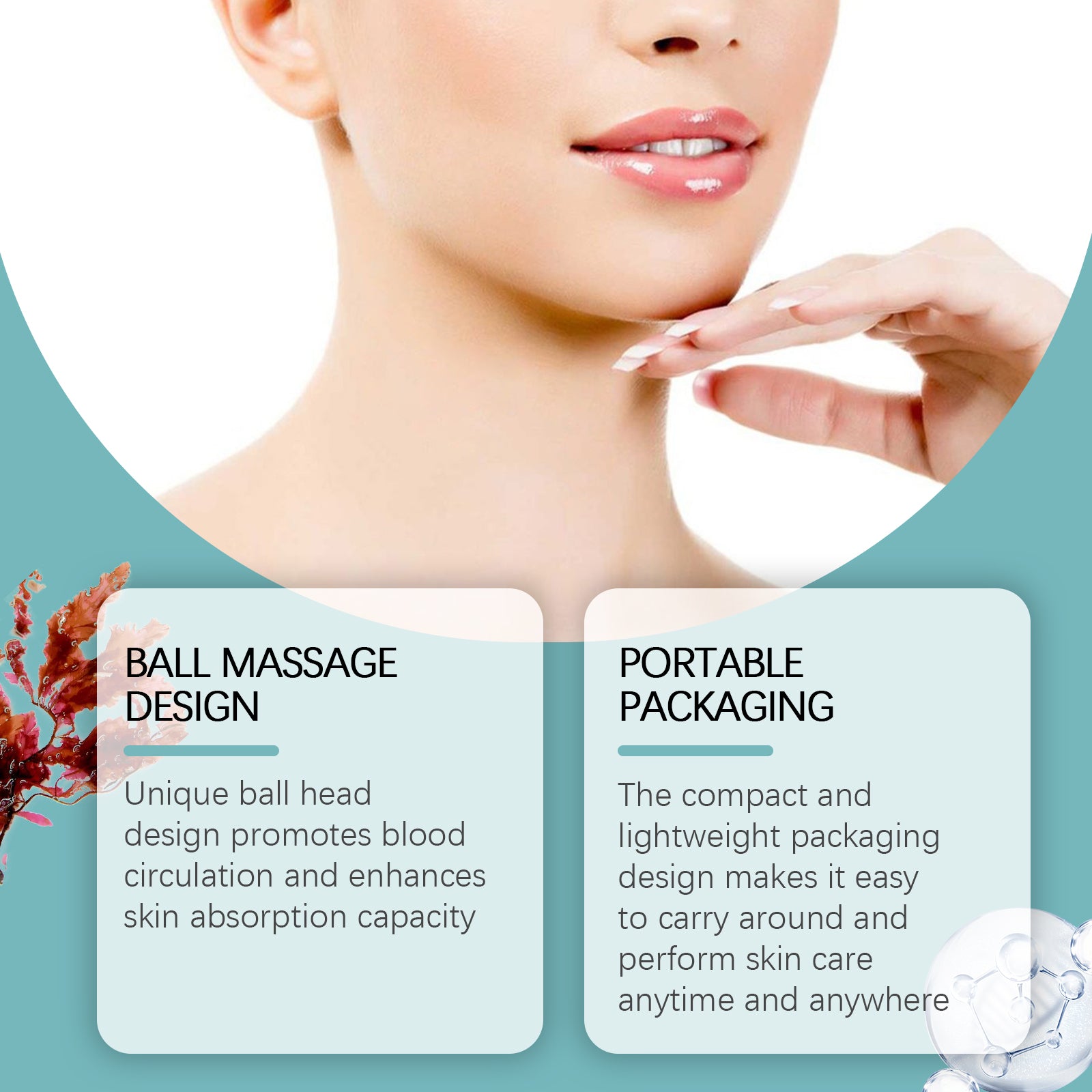 Jaysuing Neck Care Ball, Neck Skin Ball Massage Moisturize, Care And Moisturize Skin - 5 - CJ
