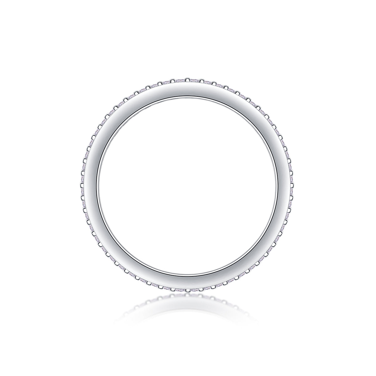 1Light Up The Moments - A Fashionable Jewelry Ring Set With Moissanite S925 Sterling Silver And Platinum - plated Diamond Prohibit TikTok sales - 5 - CJ