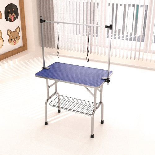 36 Inch Folding Dog Pet Grooming Table Heavy Duty Stainless Steel Pet Dog Cat Grooming Table - 5 - CJ