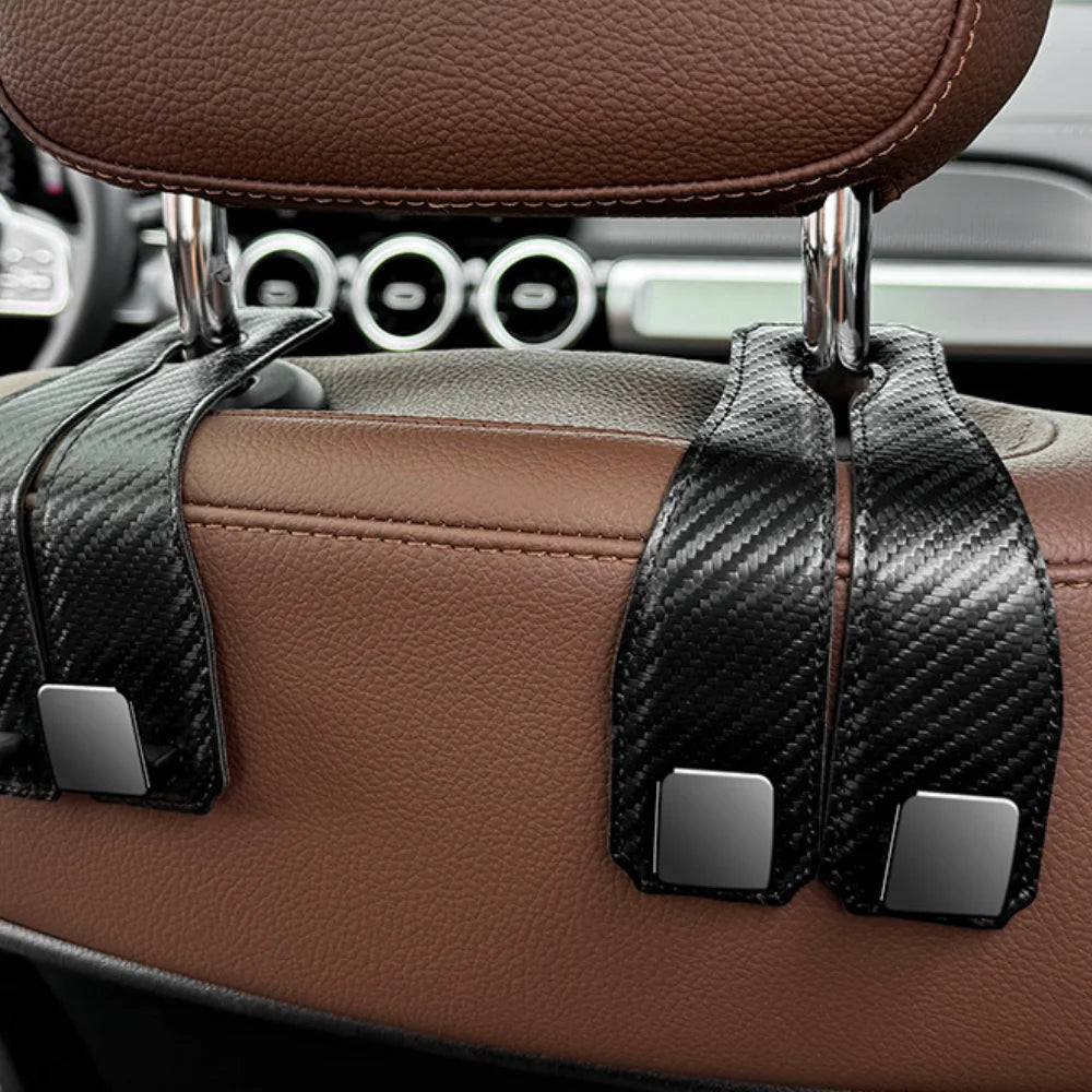 Car Hook Car Seat Back Hook Hanger Hook Headrest Hook Purses Bags Clothes Sundries Hanger Clip Auto Car Accessories Organizer - 5 - CJ