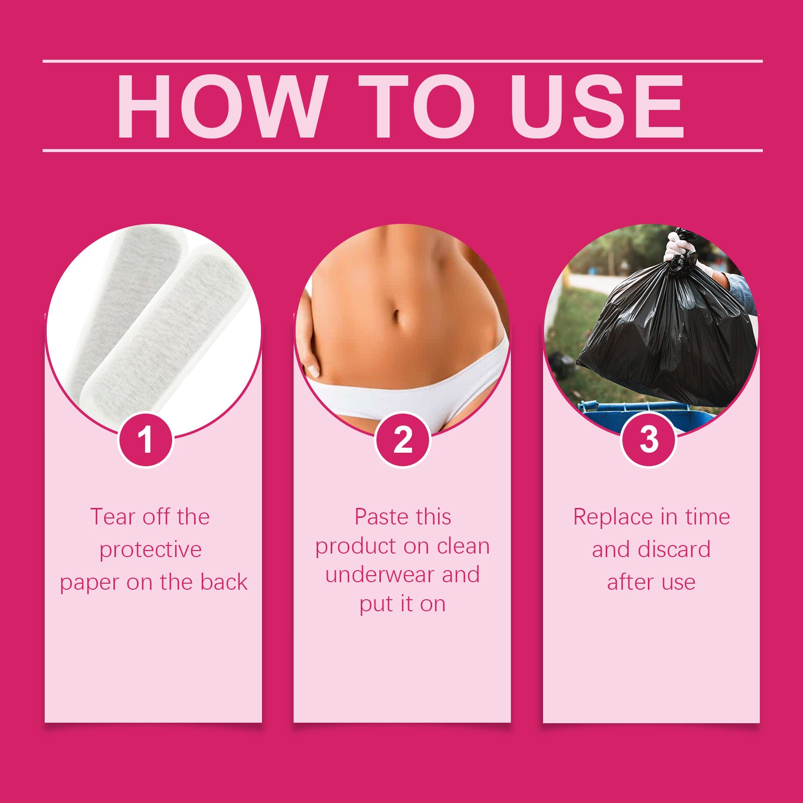 Ximonth Feminine Hygiene Pad Feminine Hygiene Deep Cleaning Thin, Comfortable And Breathable Daily Sanitary Pad - 5 - CJ