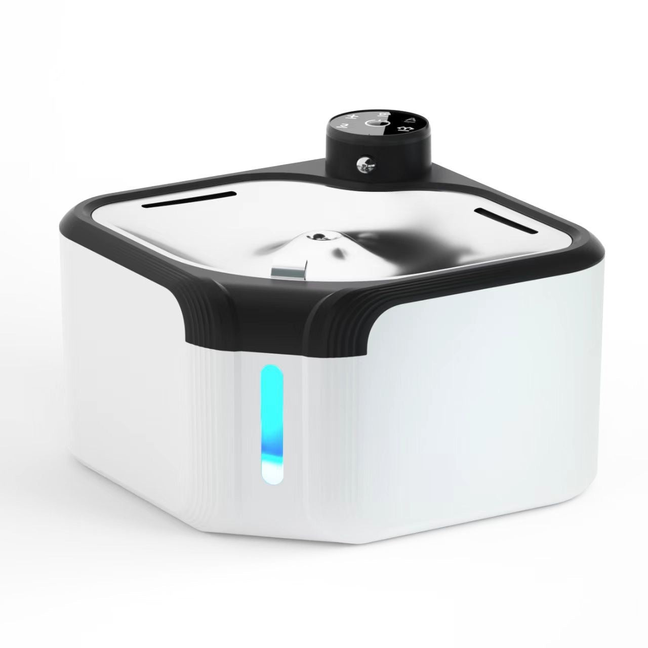 Stainless Steel Pet Water Dispenser Wireless Induction Automatic Water Outlet - 0 - CJ