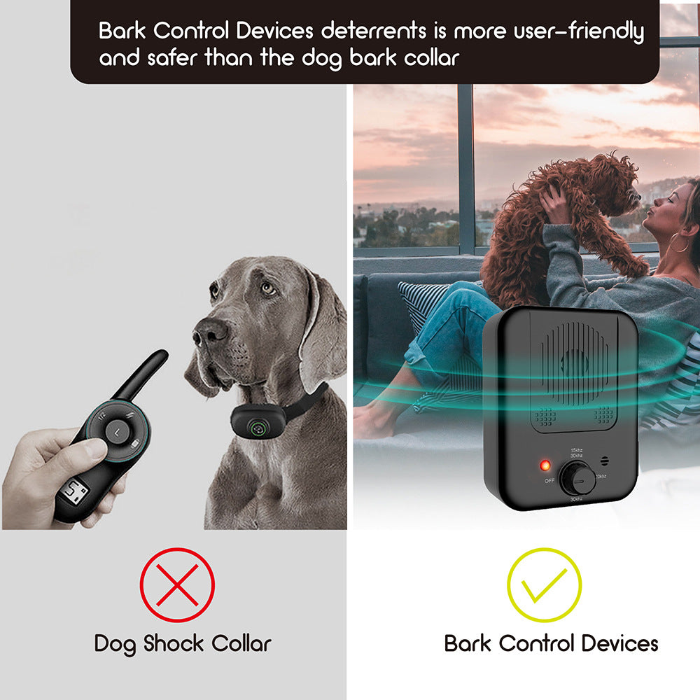 Pets Dog Anti Barking Device Pet Dog Ultrasonic Anti Barking Collars Repeller Outdoor Dogs Stop No Bark Control Training Device Supplies - 0 - CJ