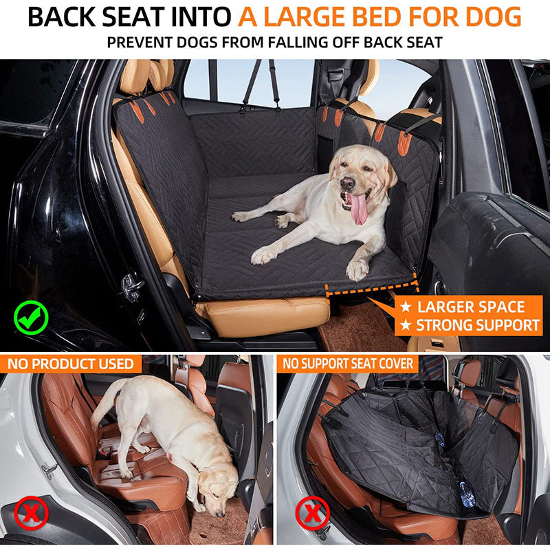 Car Dog Bed Waterproof And Hard - wearing Car Cushions For Pets - 0 - CJ