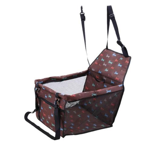 Waterproof Dog Carrier Seat Long Journeys - 0 - CJ - Brown wiht dog print - CJJJCWGY00108 - Brown wiht dog print
