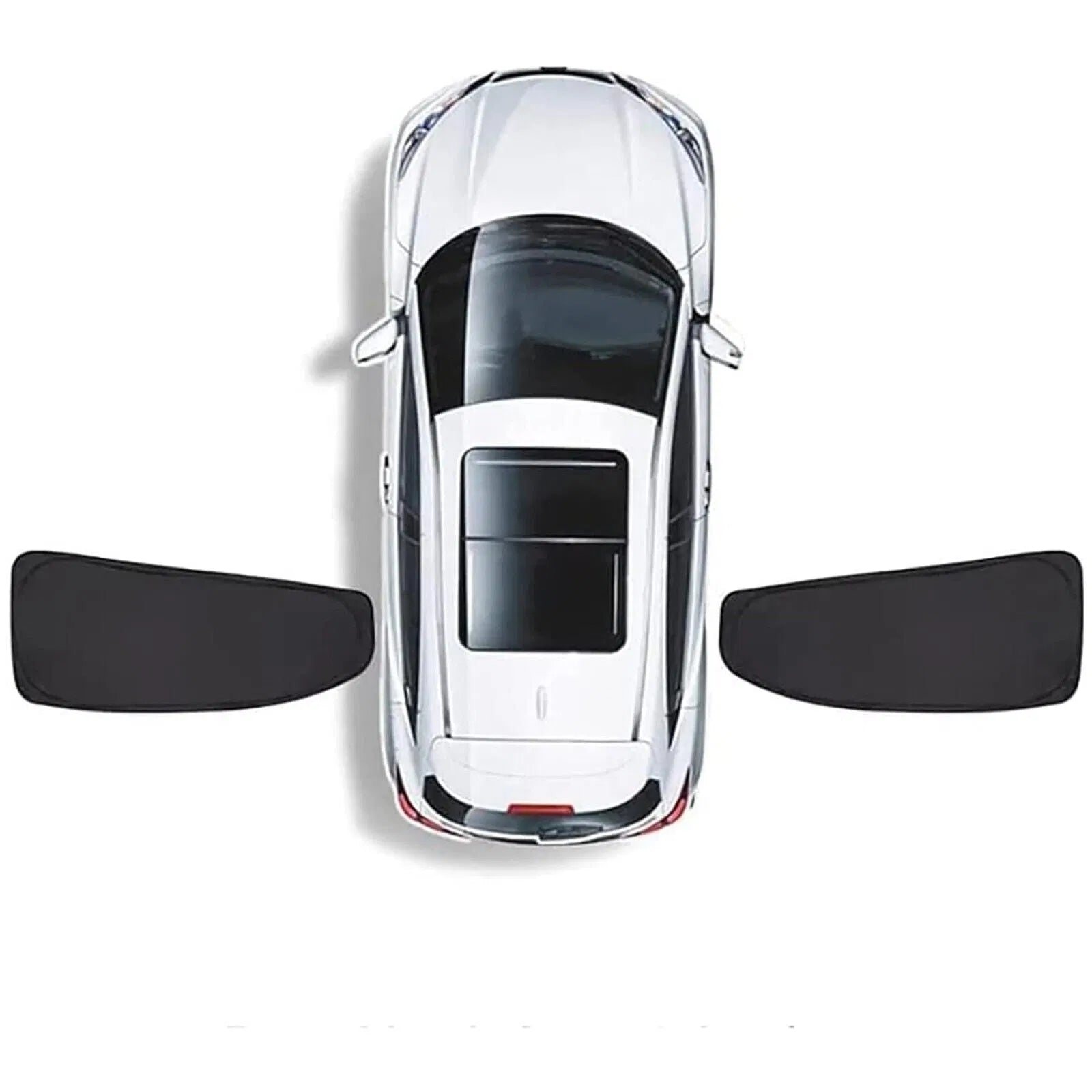 4X Magnetic Car Side Front Rear Window Sun Shade Cover Mesh Shield UV Protection - 5 - cjdropshipping