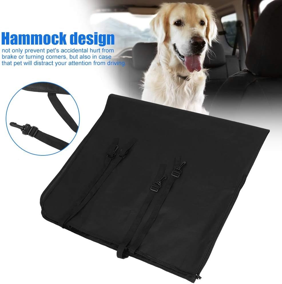 Extra Large Car Cushion, Portable Protective Pad With 4 Handles, Foldable Travel Gadget, Interior Dirt - resistant Mat, Waterproof, Universal For Dogs In The Back Seat. - 5 - CJ