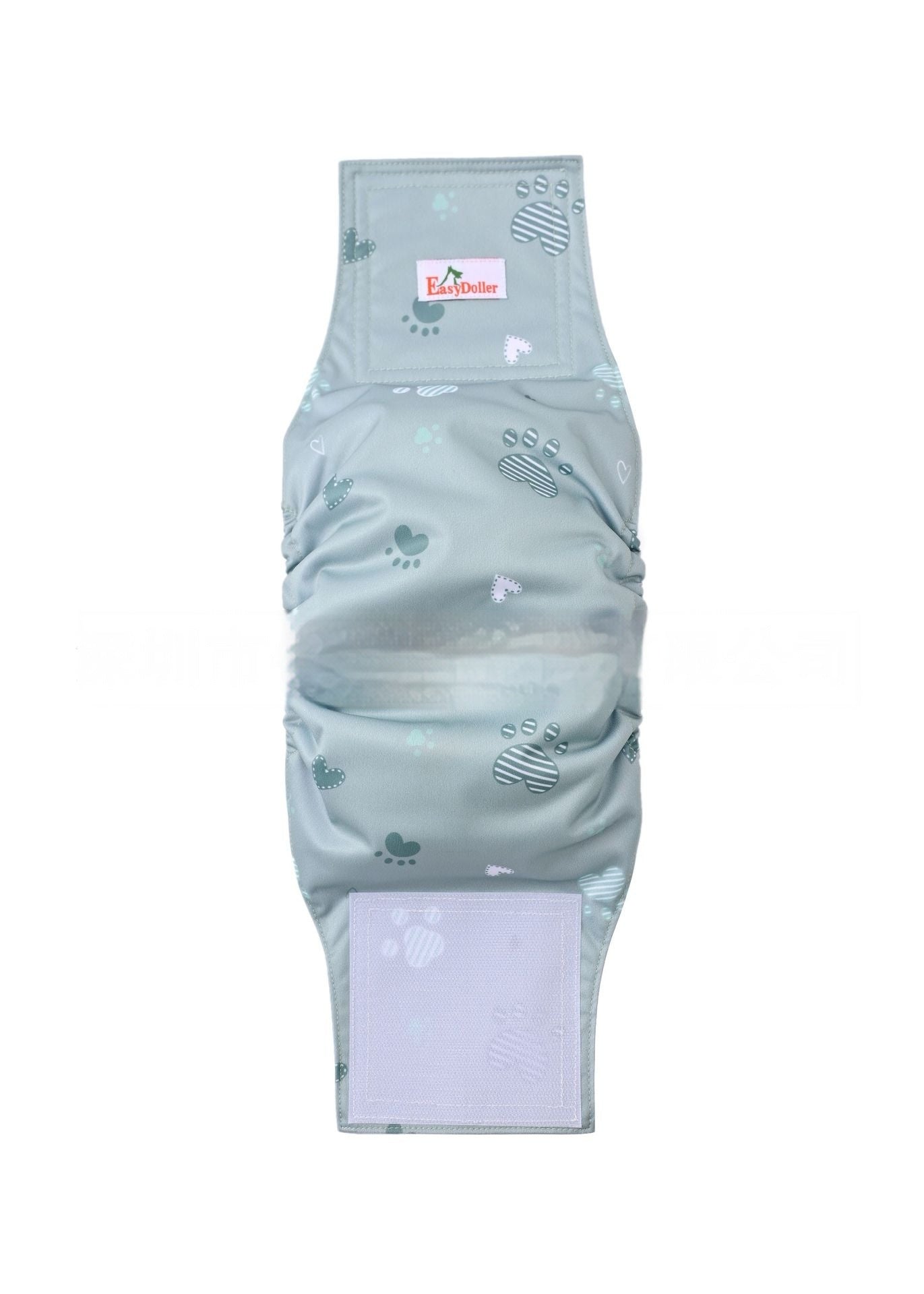 Pet Washable Physiological Dog Diaper Pants - 0 - CJ - Light Green - L - CJYD223173412LO