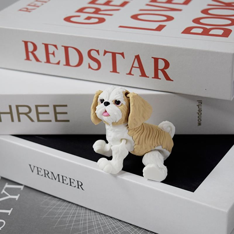 Cute Shih Tzu Shape, Exquisite Craftsmanship, High - quality Texture, Cute Appearance, Home Decoration, The First Choice For Pet Lovers - 5 - CJ