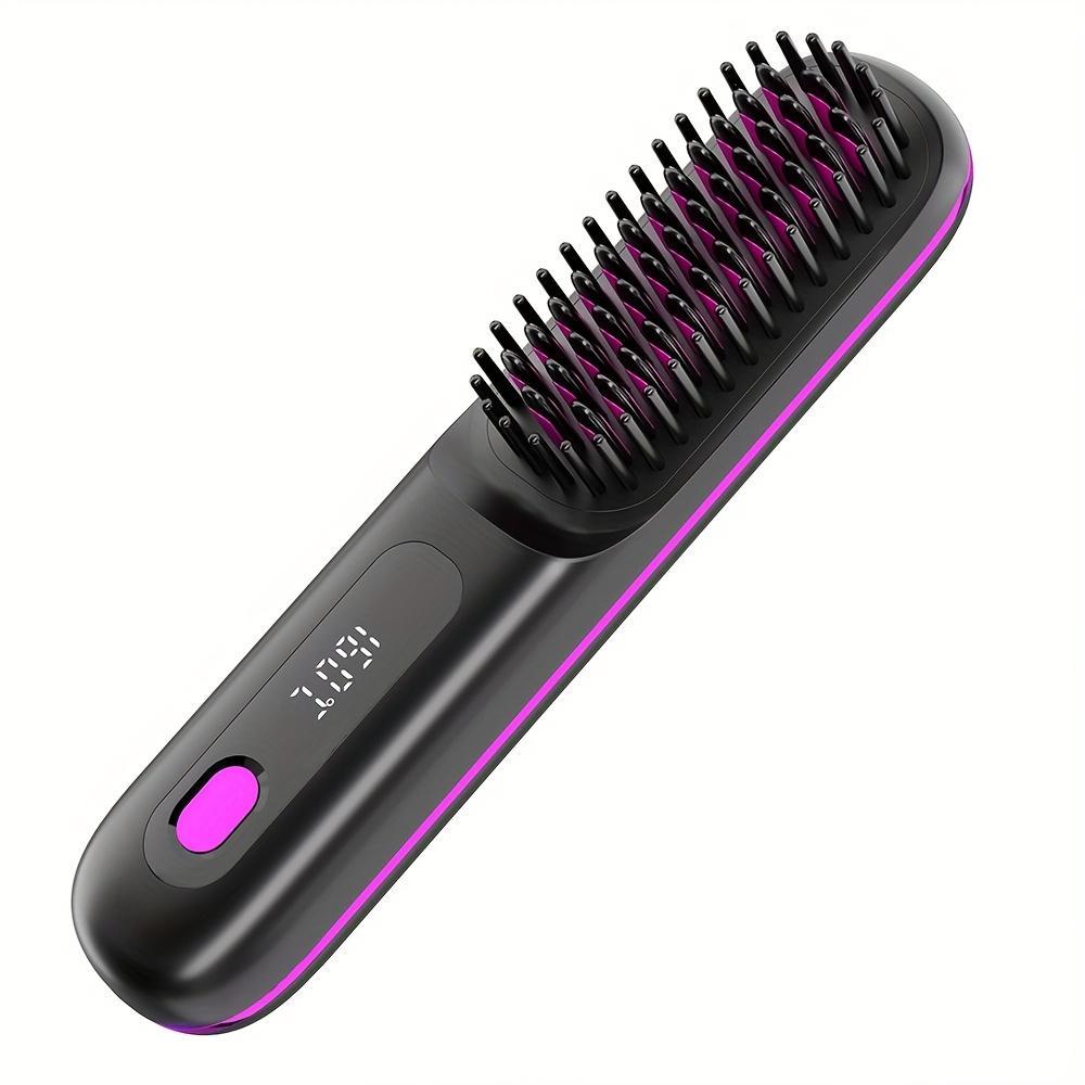USB Wireless Household Electric Hair Straightening Comb For Both Straightening And Curling Without Damaging Hair - 5 - CJ