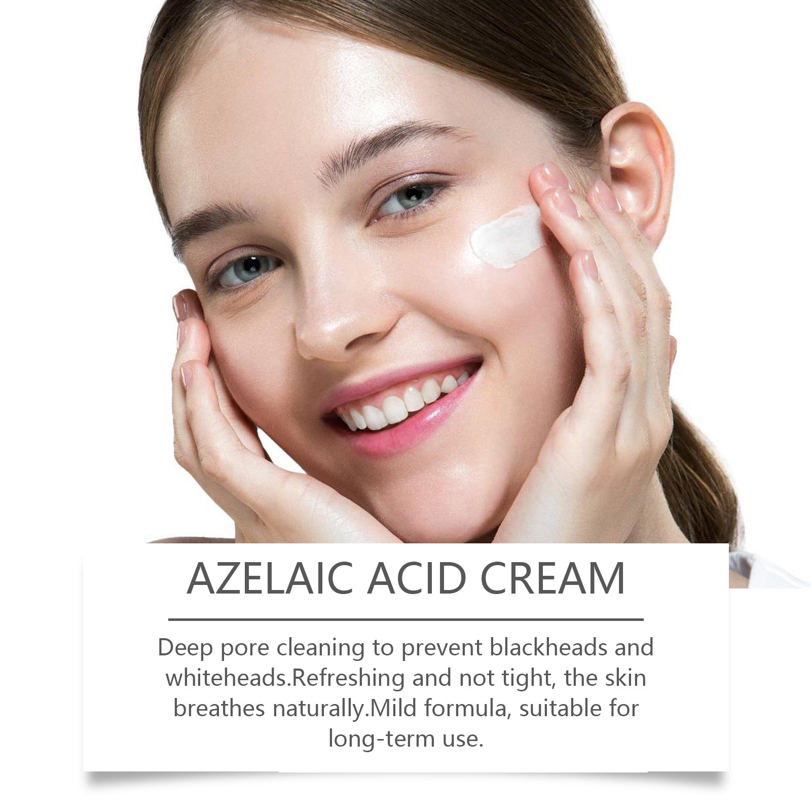 West&Month Azelaic Acid Repair Cream, Gently Repair Facial Skin Cleansing Cream - 5 - CJ