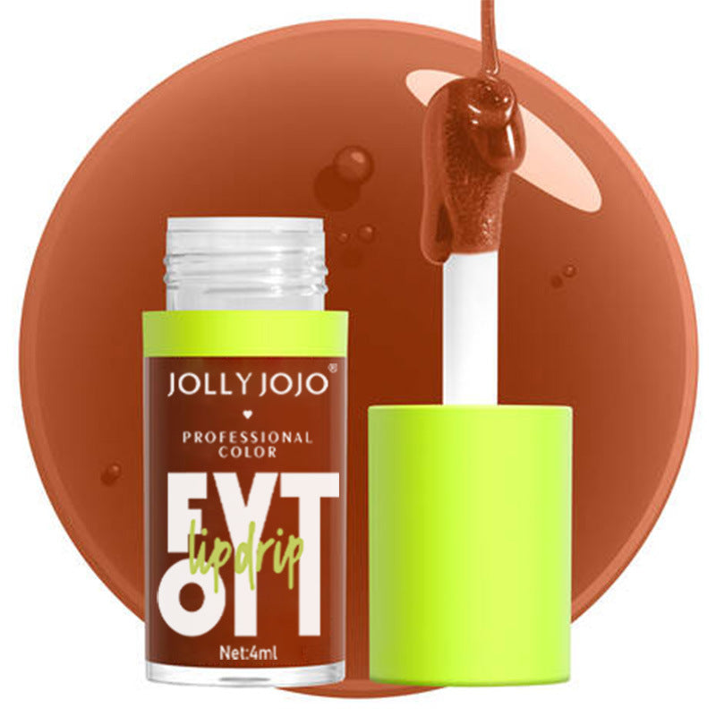 Fruit Flavor Transparent Lip Moisturizing Mirror Gloss - 0 - CJ - 07 Style - CJYD199091007GT