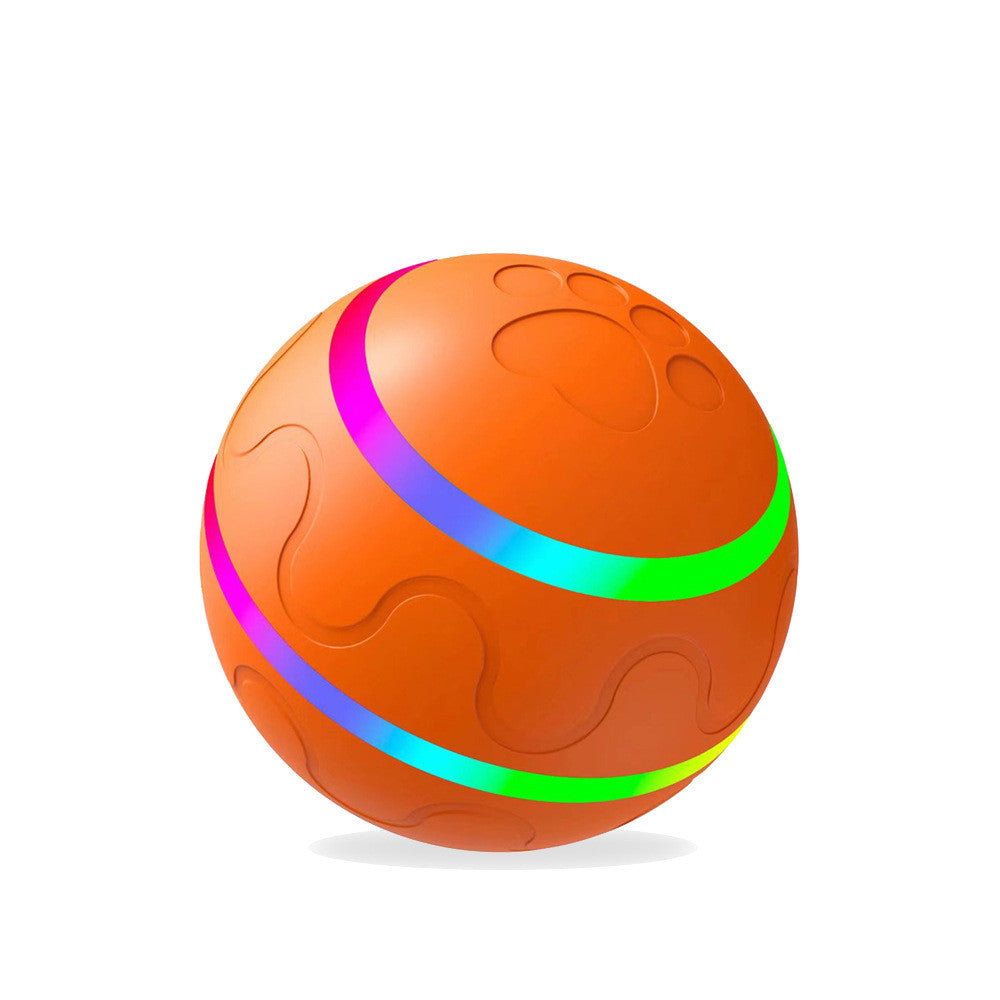 Pet New Cat Wicked Ball Toy Intelligent Ball USB Cat Toys Self Rotating Ball Automatic Rotation Ball - 0 - CJ
