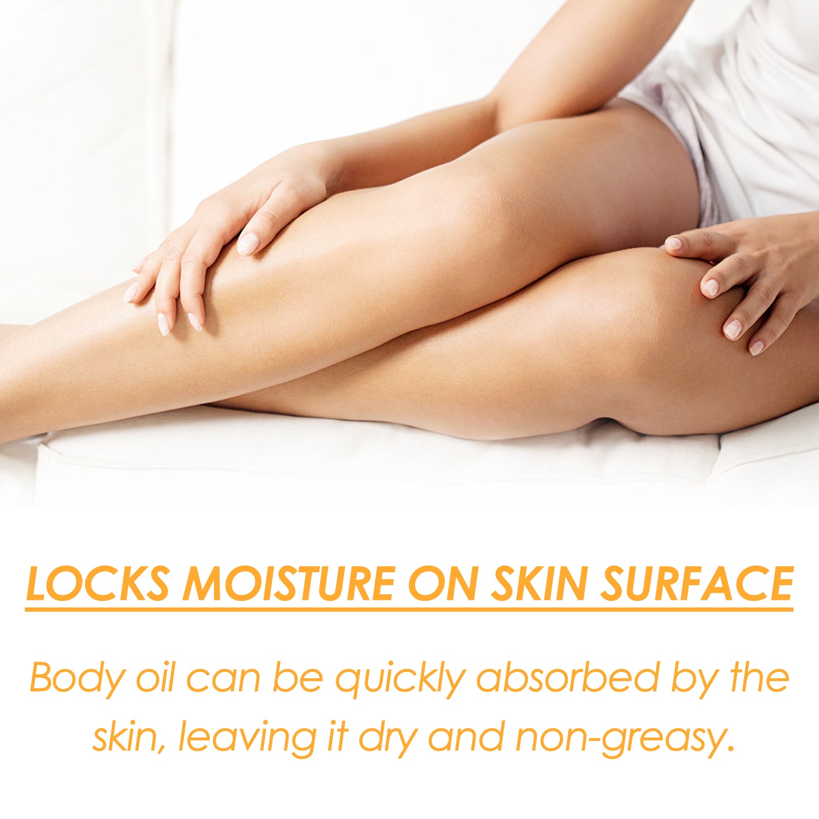 Oceaura Exotic Nourishing Body Oil, Base Oil Fractionated Coconut Oil Body Care Moisturizing Essential Oil - 5 - CJ