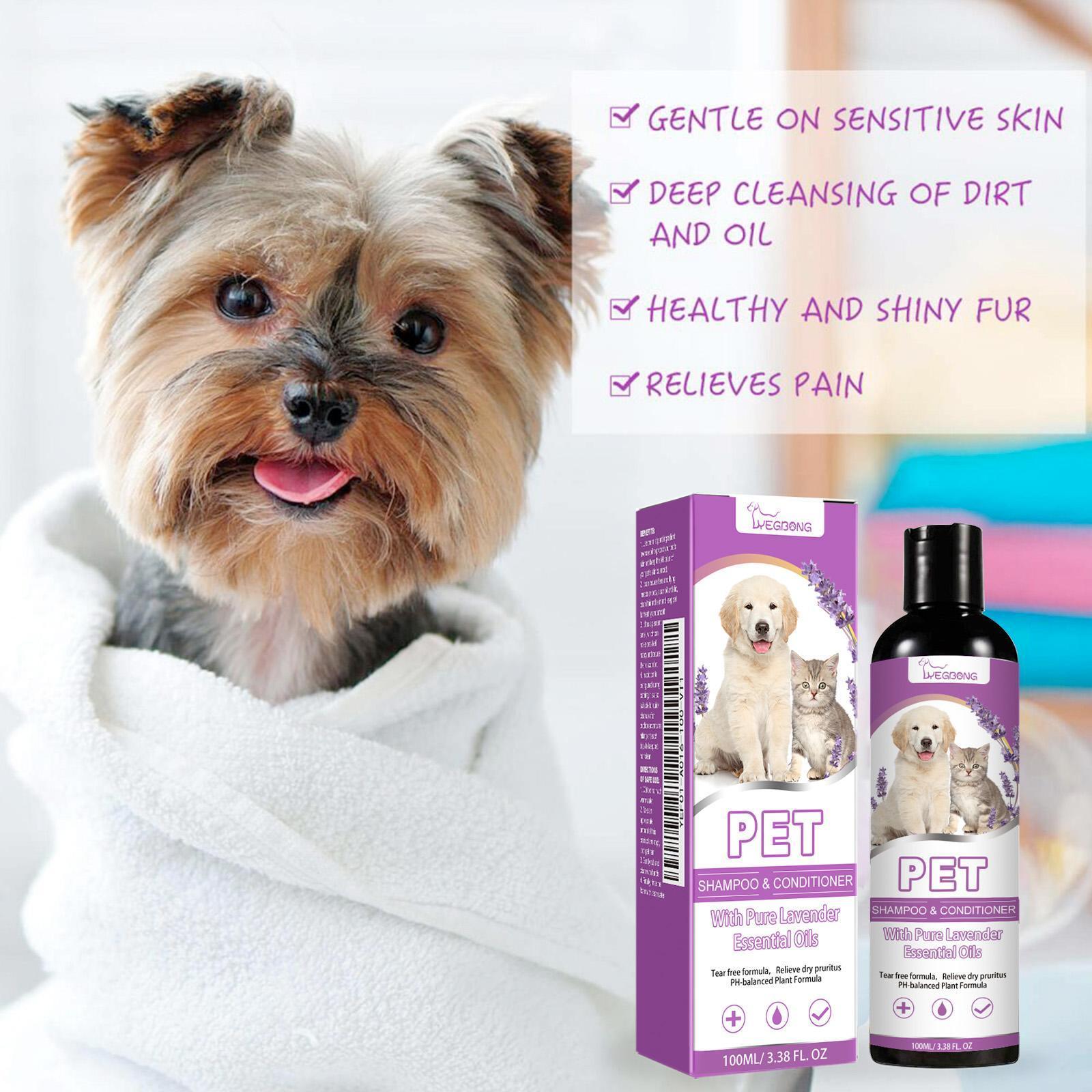 Yegebang Pet Shampoo And Shower Gel Relieves Itchy Skin And Leaves Hair Smooth And Untangled - 5 - CJ
