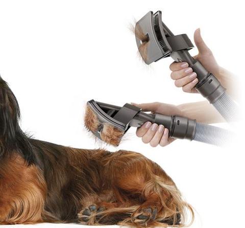 Pet Grooming Brush Tool Pet Vacuum Cleaner Brush Attachment - 0 - CJ