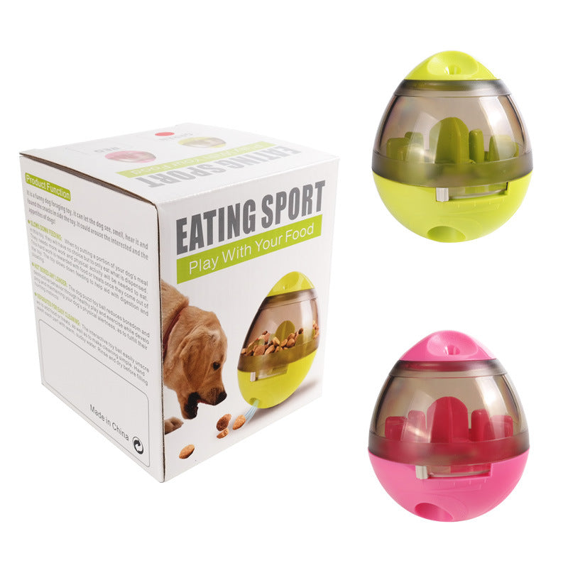 Pet Food Feeder Dispenser Funny Toy - 0 - CJ