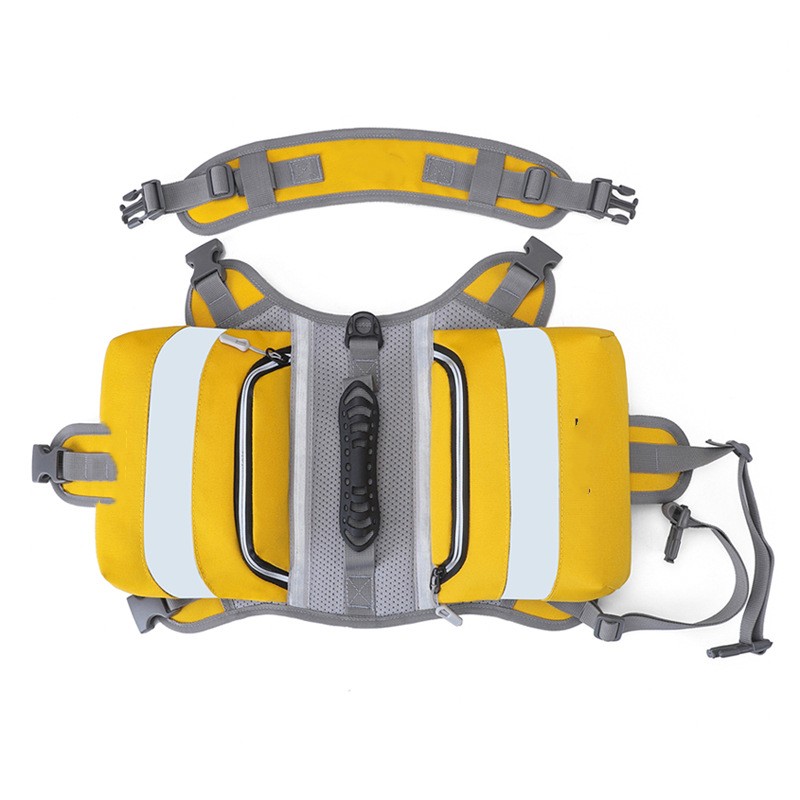 Outdoor Large Dog Backpack For Pets - 0 - CJ - Yellow - CJGX173743303CX