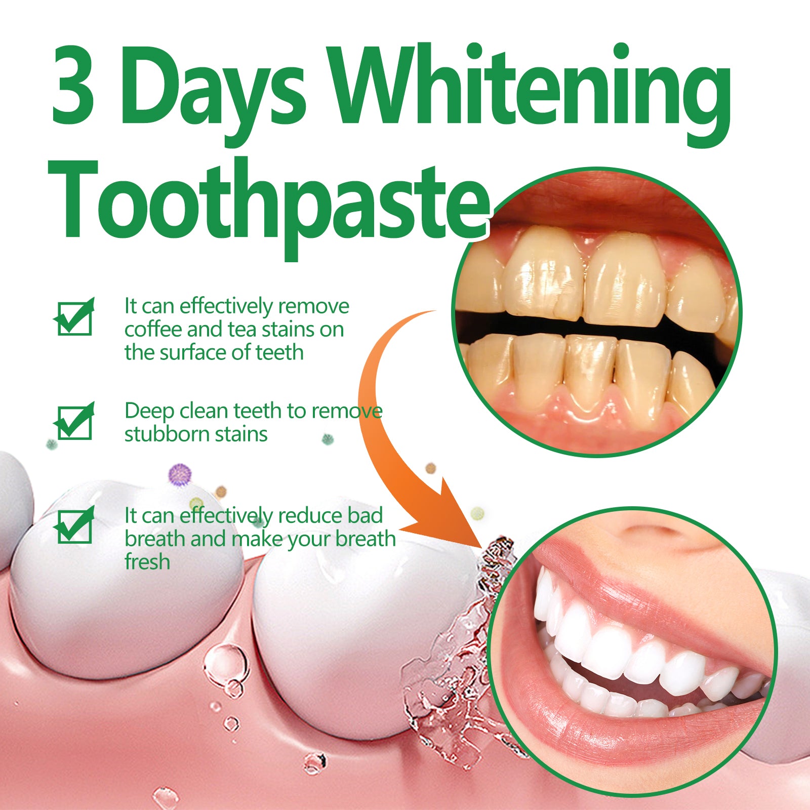 Toothpaste For Cleaning Oral Odor And Protecting Gums - 5 - CJ
