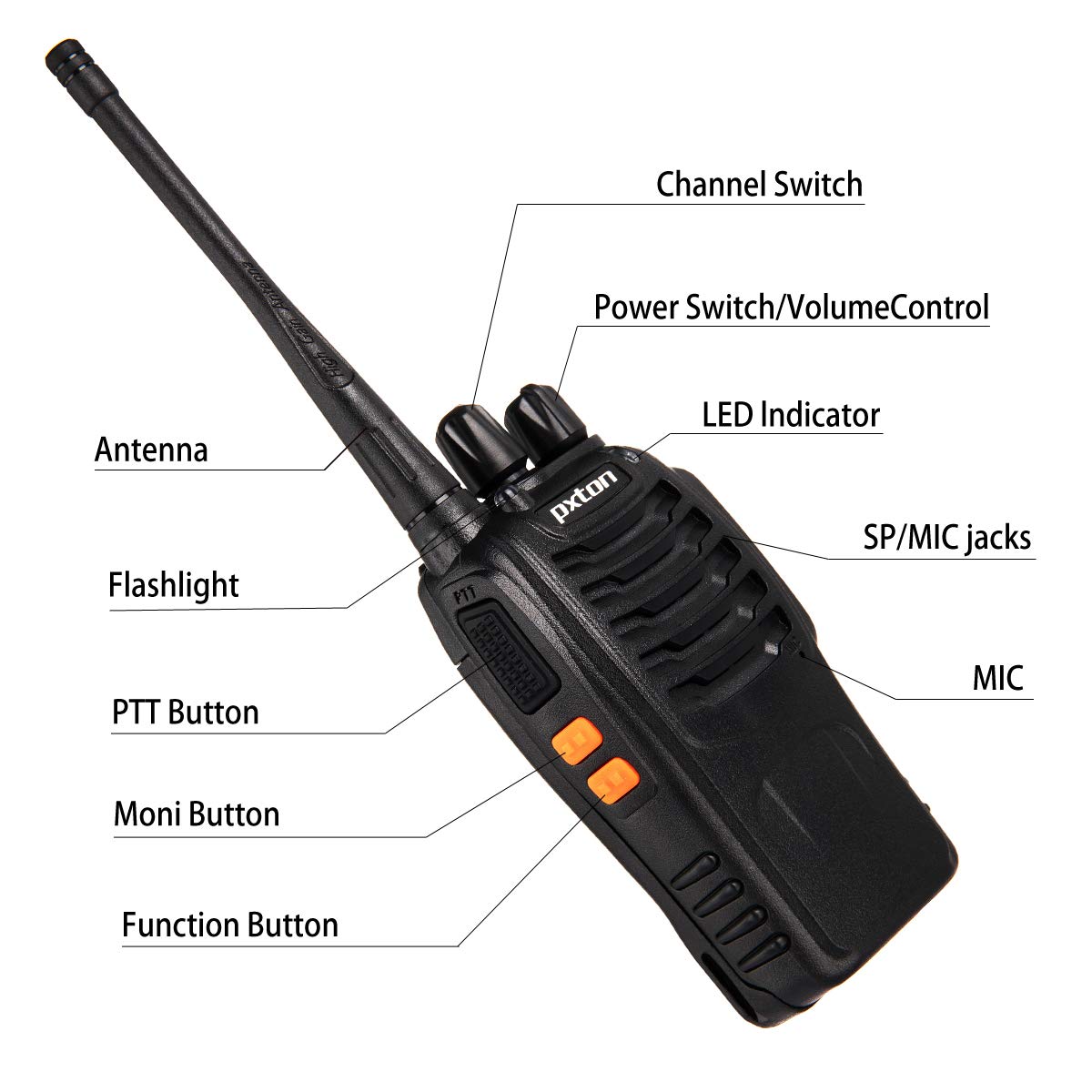 2 - pack Walkie - talkies - 5 - CJ