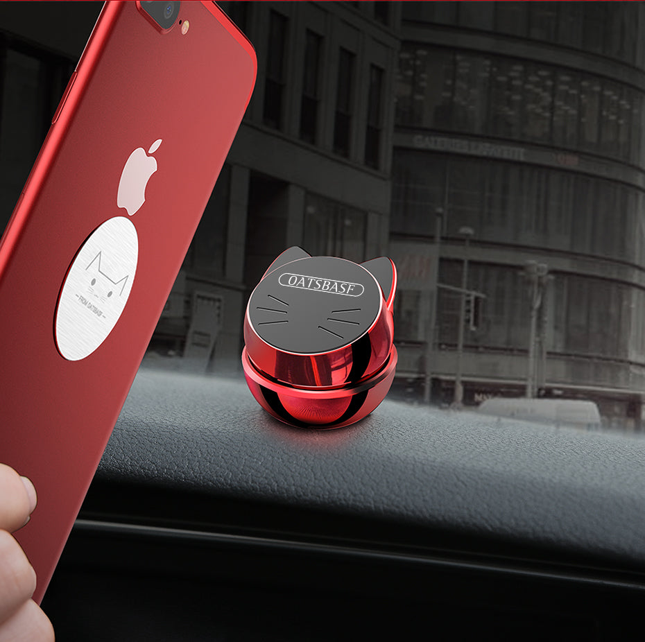 OATSBASF Universal Car Holder for Cellphone 360 Degree GPS Magnetic Mobile Phone Holder for Xiaomi Redmi Note 7 Magnetic Mount Holder - 0 - CJ