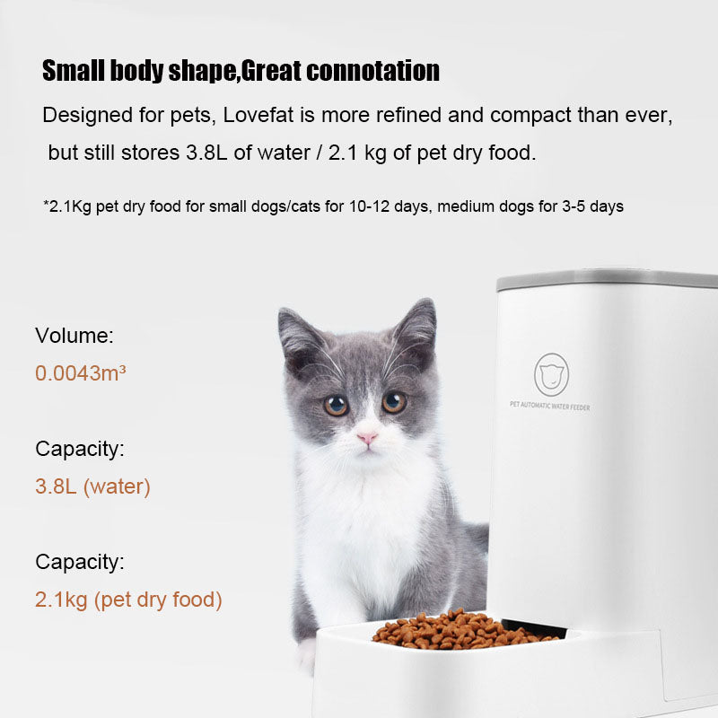 Large - capacity Detachable Bowl Pet Automatic Drinking Water Feeder - 0 - CJ