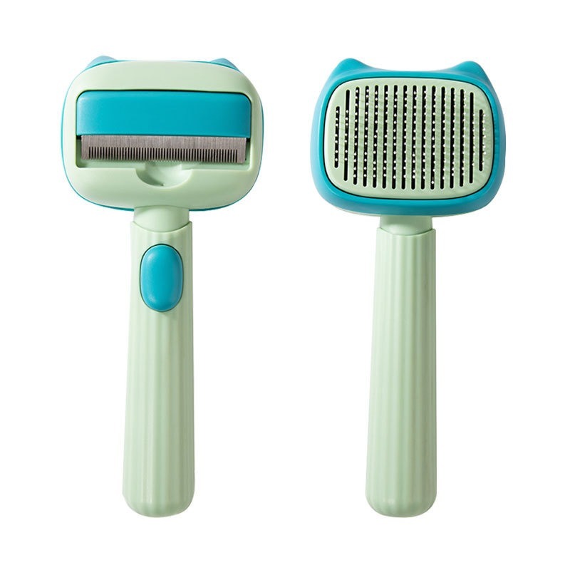 Pet Grooming Brush Dog Deshedding Brush For Large Dogs, Dematting Comb De - shedding Tool For Hair Cats, Pet Hair Grooming Brush Reduces Shedding, Great For Short To Long Hair Breeds - 5 - CJ