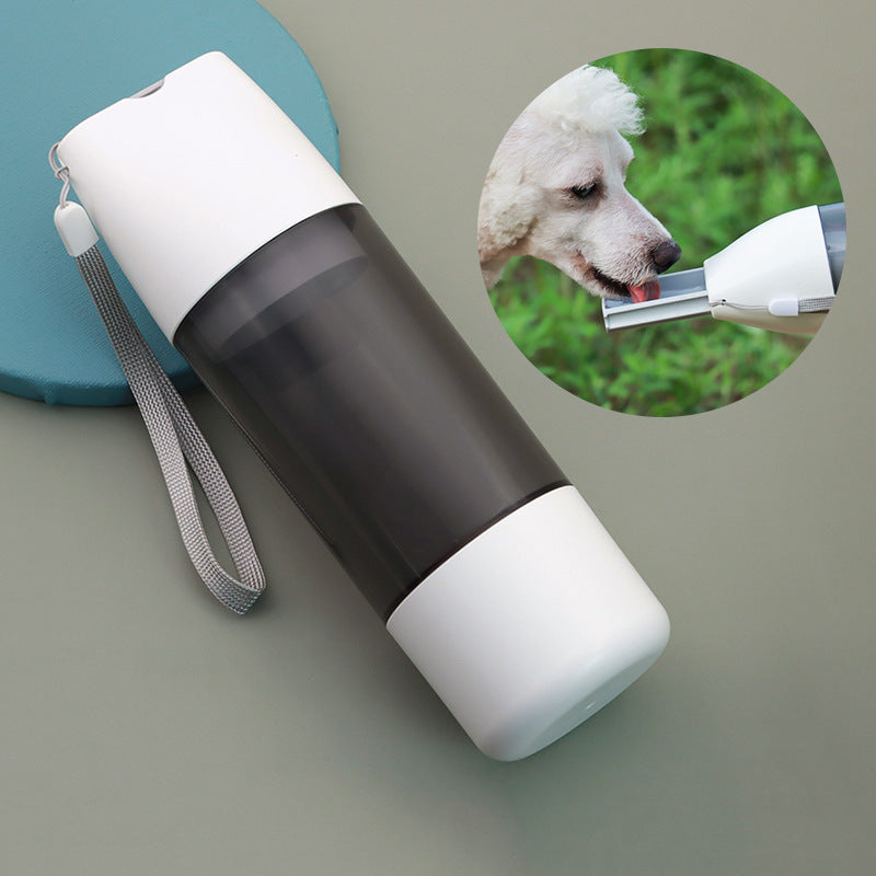 Portable Dog Water Bottle 350ml Water Food Container For Dog Pets Feeder Bowl Outdoor Travel Drinking Bowls Water Dispenser - 0 - CJ