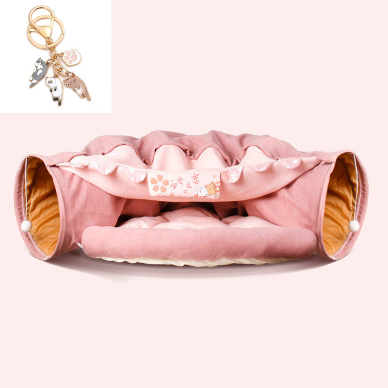 Collapsible Cat Tunnel Durable Washable Collapsible - 0 - CJ