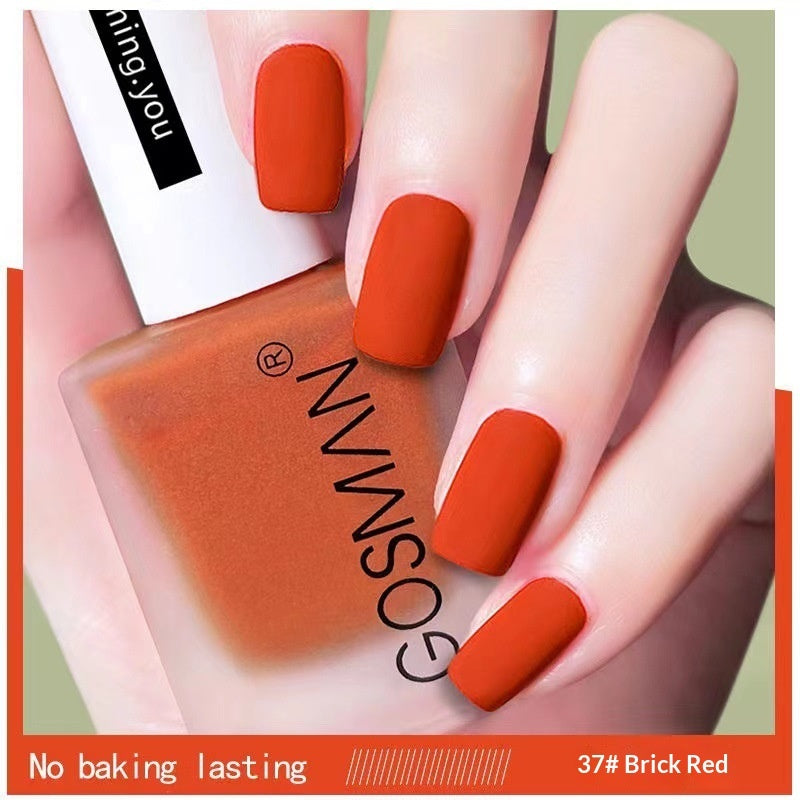 Quick - dry Matte Nail Polish, Non - peel - 0 - CJ