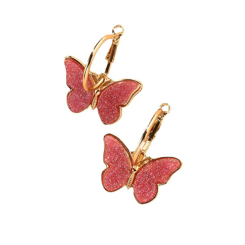 Fashion Simple Women Butterfly Studs - 0 - CJ