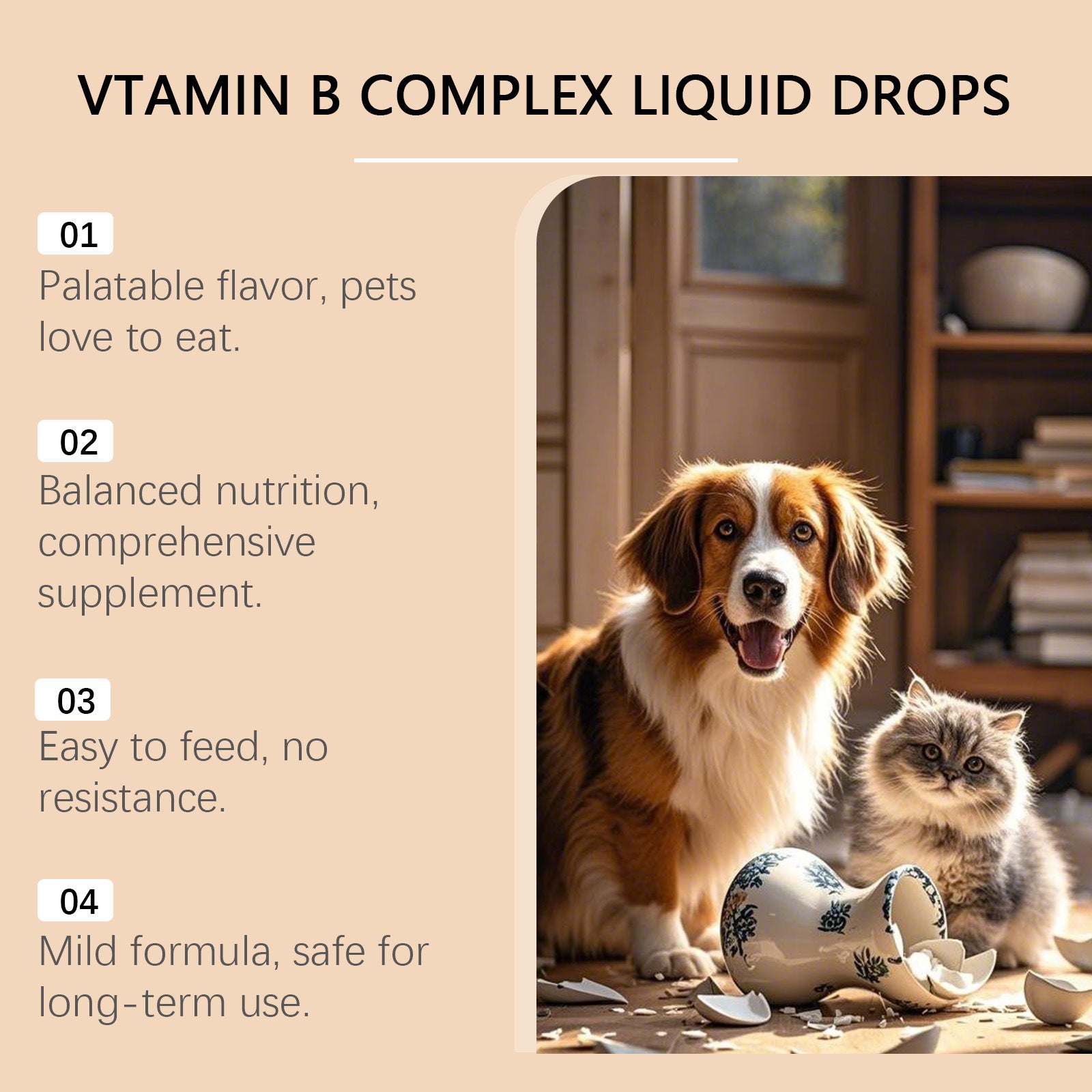 Pet Vitamin B Complex Drops - 0 - CJ