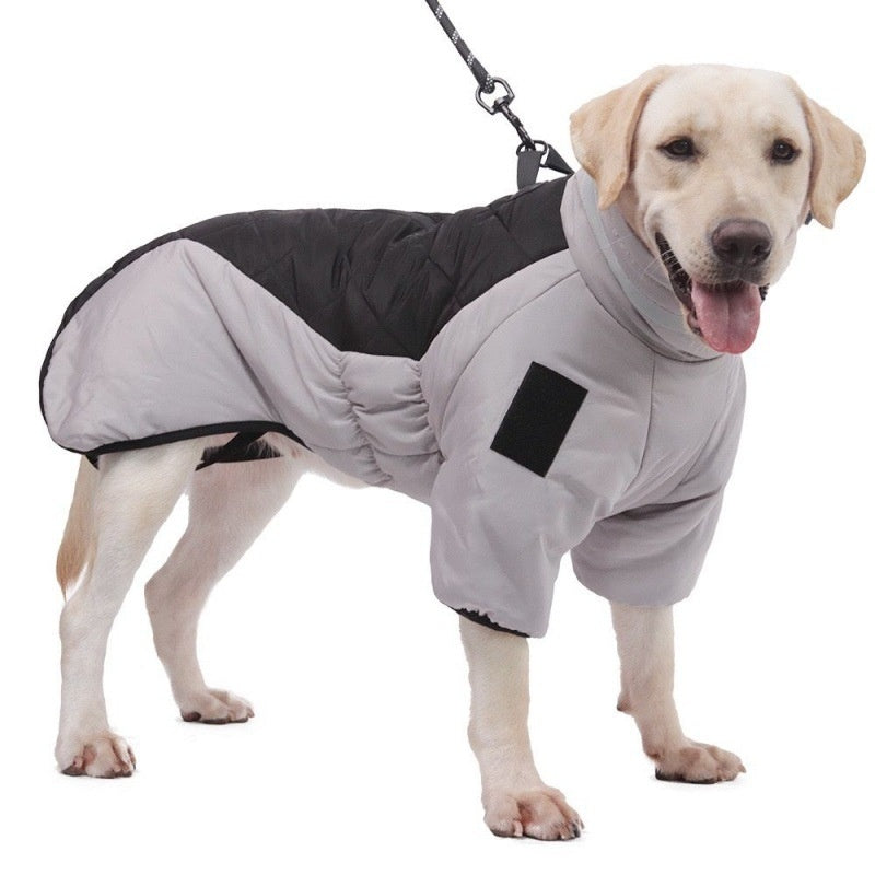 New Winter Dog Coat Waterproof Pet Clothes For Medum Large Dogs Warm Thicken Dog Vest Custome Labrador Jacket - 0 - CJ