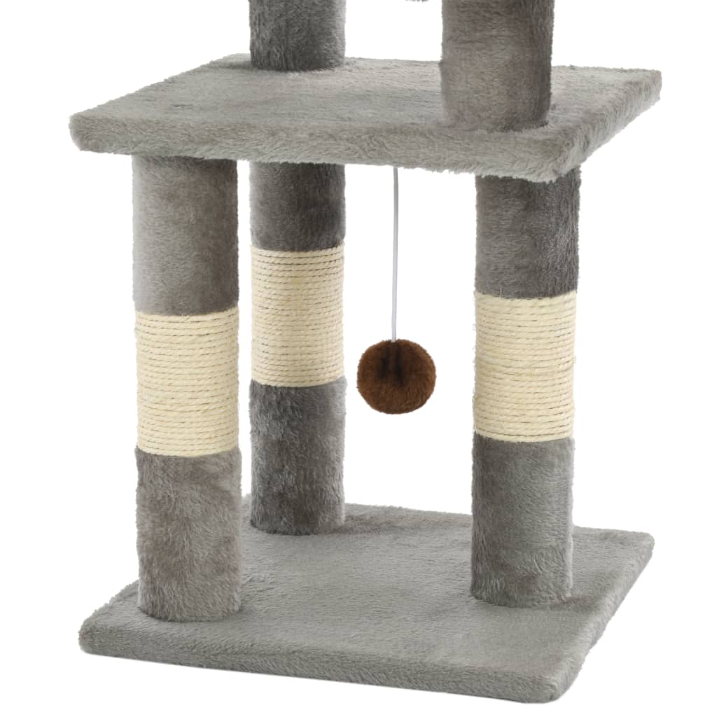 Cat Scratching Post with Sisal Scratching Columns 65 cm Cat Scratching Post - 5 - CJ