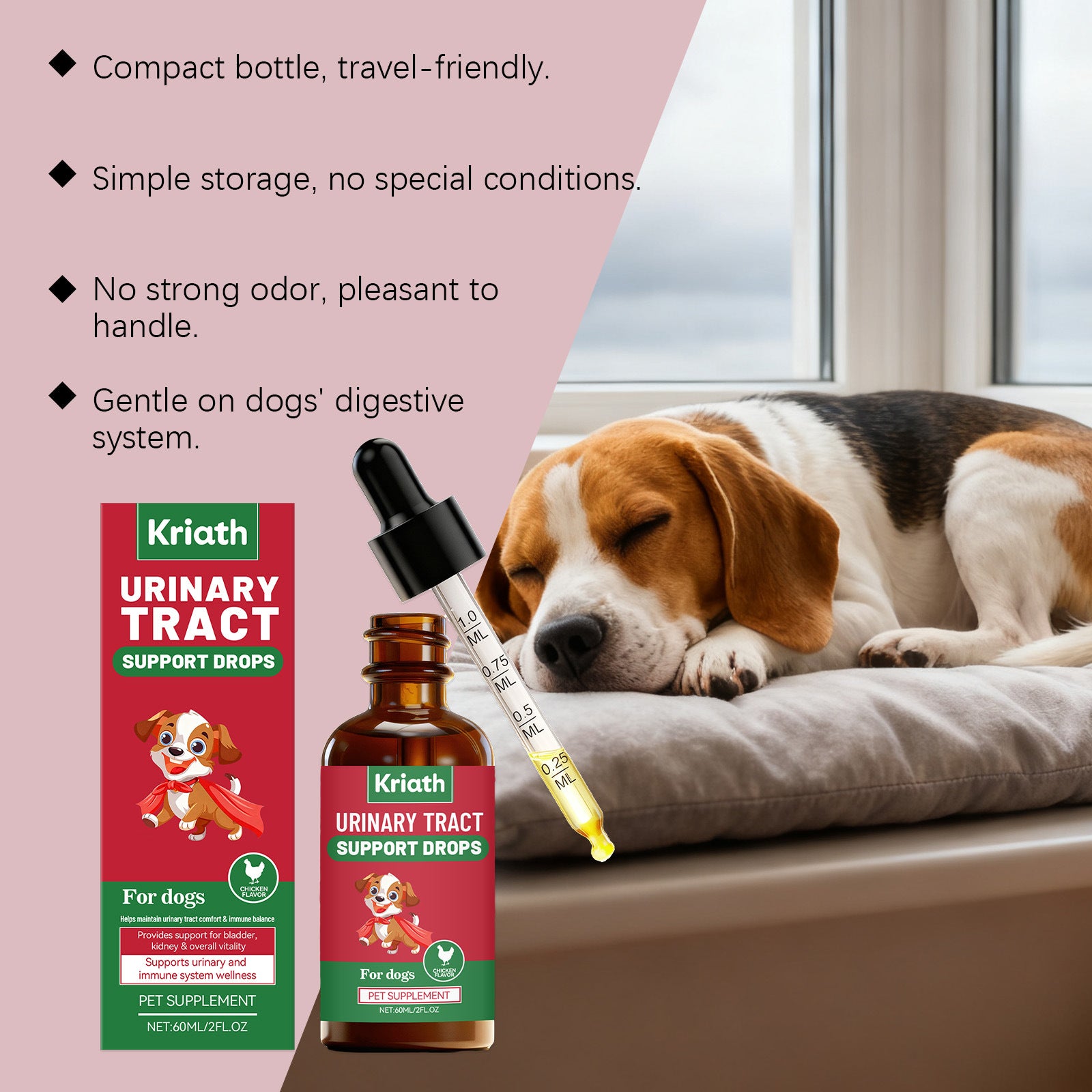 Dog Urinary Herbal Relief Drops - 0 - CJ