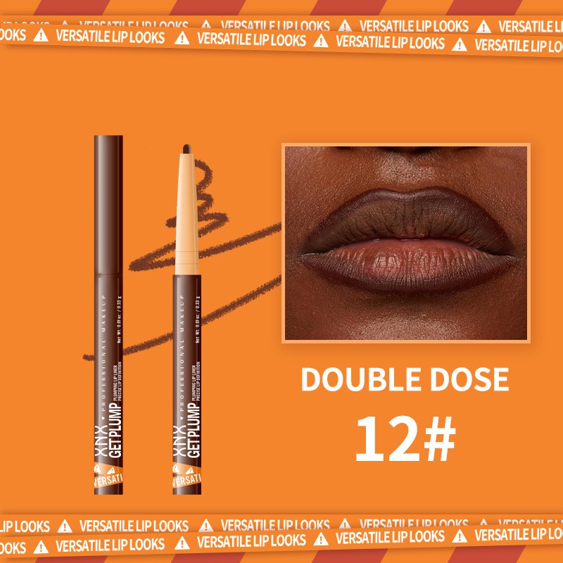 12 - color Rotation Lip Liner Discoloration Resistant - 0 - CJ - 3.5g - 12DOUBLEDOSE - CJYD244123412LO