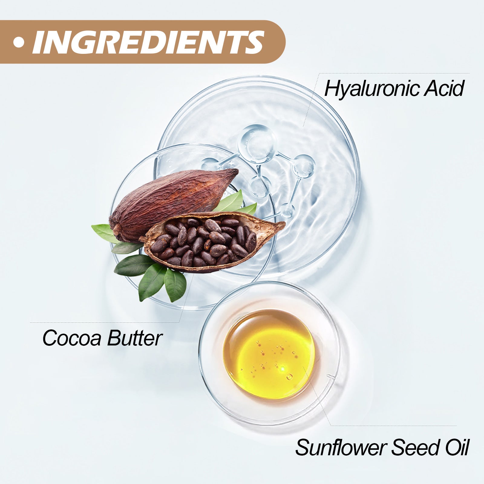 OUHOE Cacao Body Lotion, Lightening Acne Mark Dark Hydrating Whitening Body Lotion - 5 - CJ