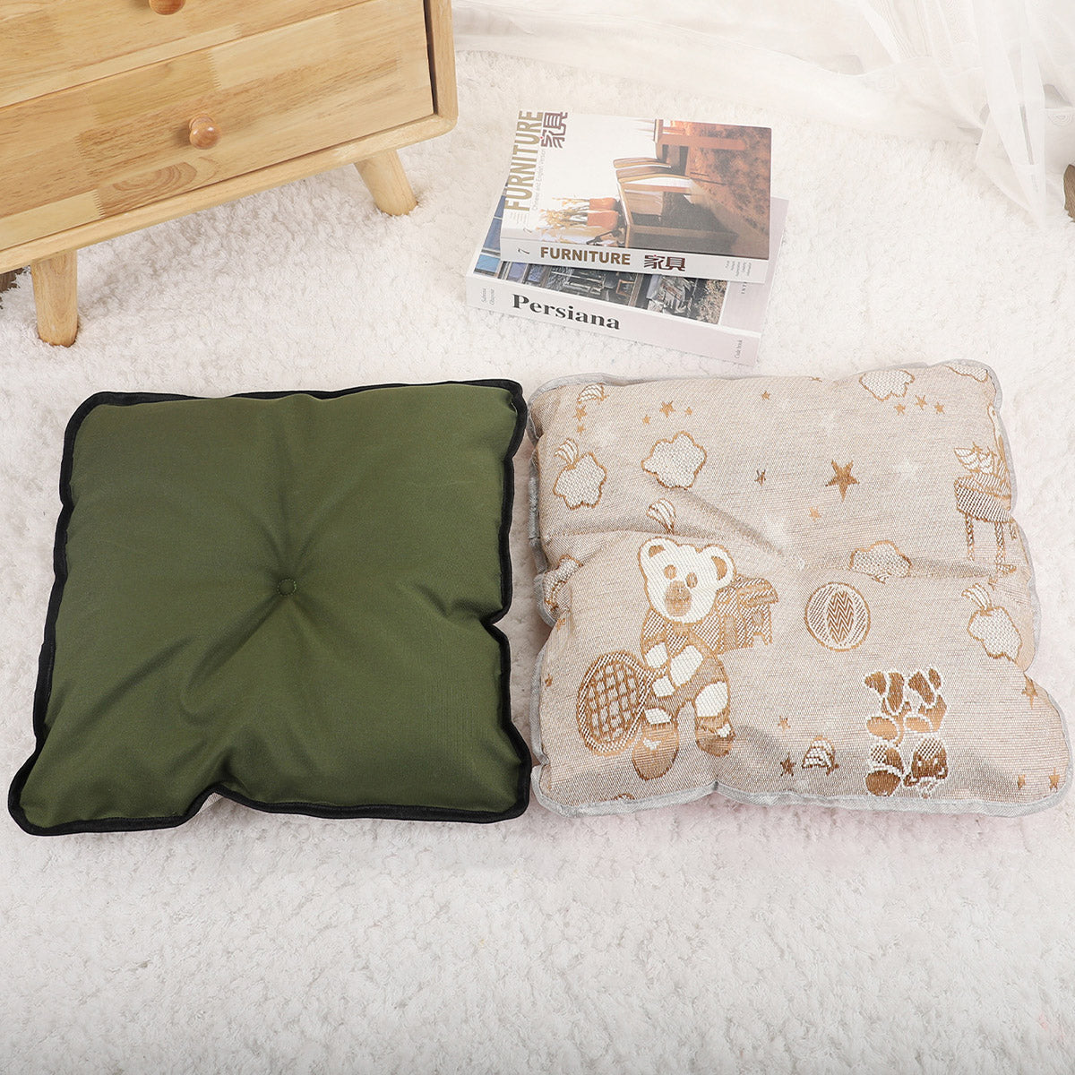Cat Tent Bed With Removable Non - Slip Soft Pad, Portable Pet Tent Cave For Cats And Small Dogs Kitten Breathable Self - Cooling Pet Mat For Dogs And Cats - 5 - CJ