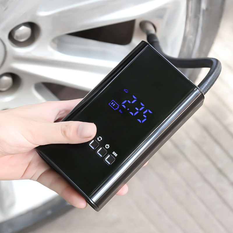 Car Mini Portable Electric Smart Wireless Digital Inflator - 0 - CJ