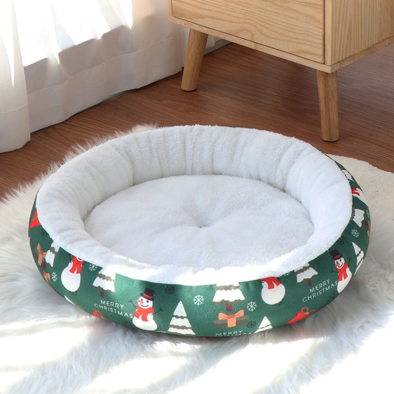 Christmas Mattresses For Pet Dogs And Cats, Warm Pet Beds, Kennel, Small And Medium - sized Dogs, Puppies And Kittens, And Extra Sizes For Sleeping - 4 - CJ