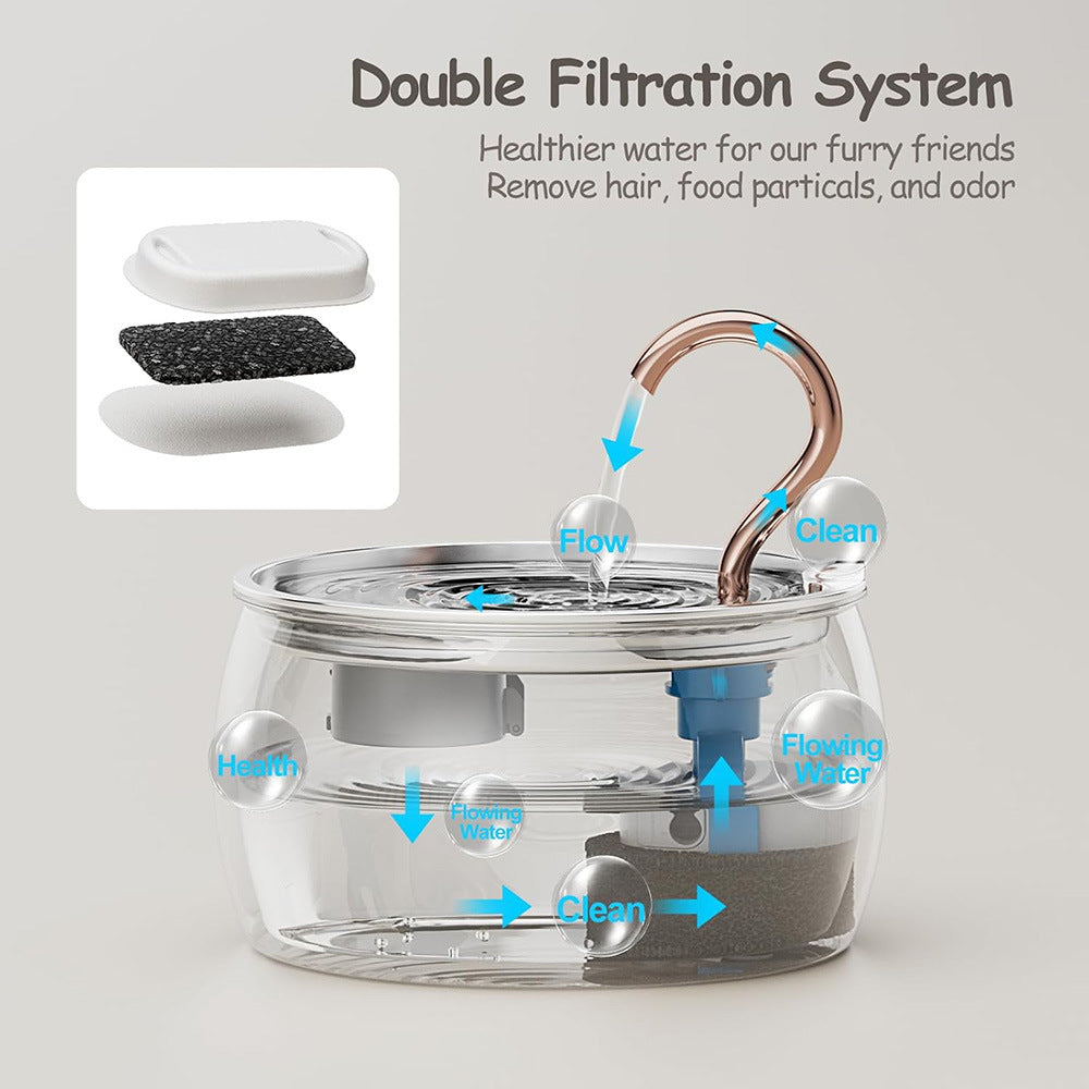 Round Stainless Steel Activated Carbon Filtered Water Dispenser - 0 - CJ