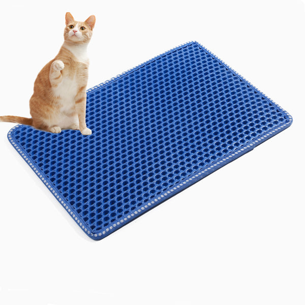 Double - layer Rice Cat Litter Mat - 5 - CJ