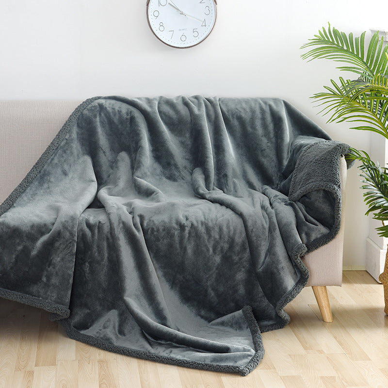 Water - proof Blanket Flannel Comfortable Cotton Velvet - 0 - CJ