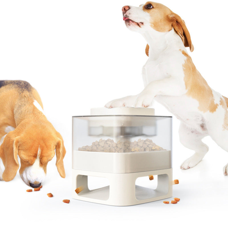 Pet Toy New Product Slow Food Catapult - 0 - CJ - White Square Column - CJGY129443107GT