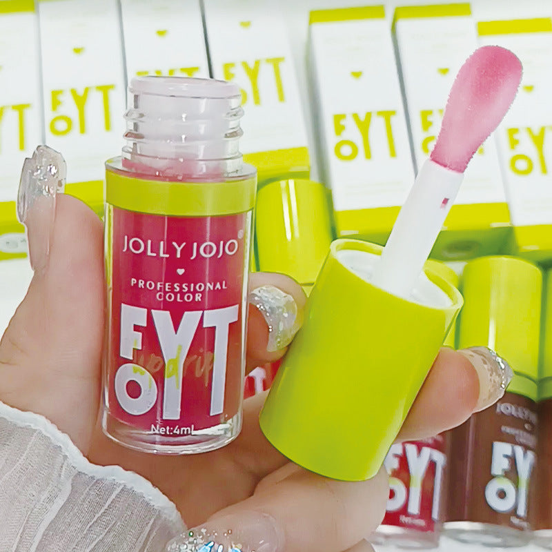 Fruit Flavor Transparent Lip Moisturizing Mirror Gloss - 0 - CJ