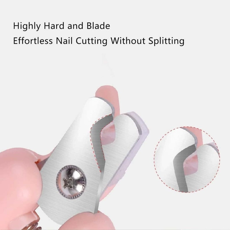 White Pet Nail Trimmer Dog Nail Clippers With Light 2 In 1 Nail Clipper And Grinder - 5 - CJ